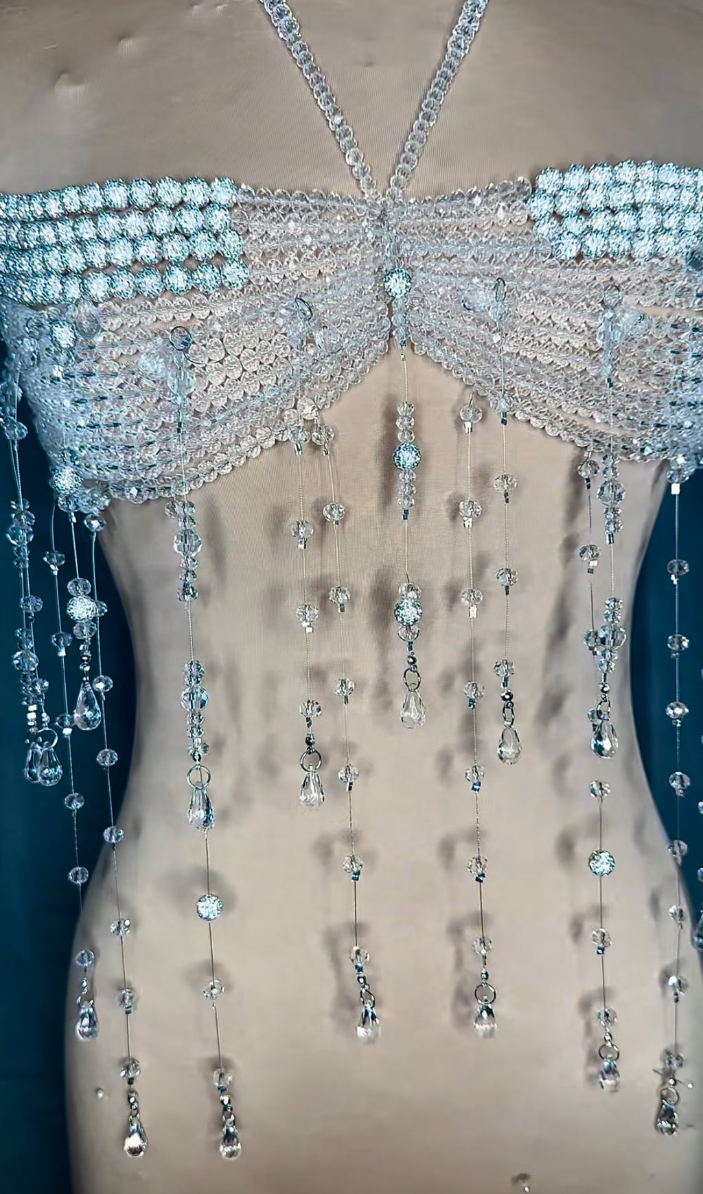 Crystal bralette