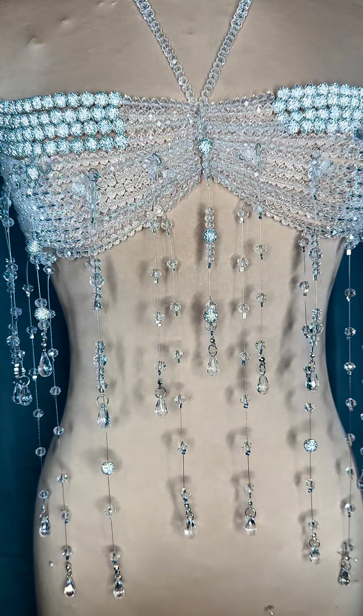 Crystal bralette