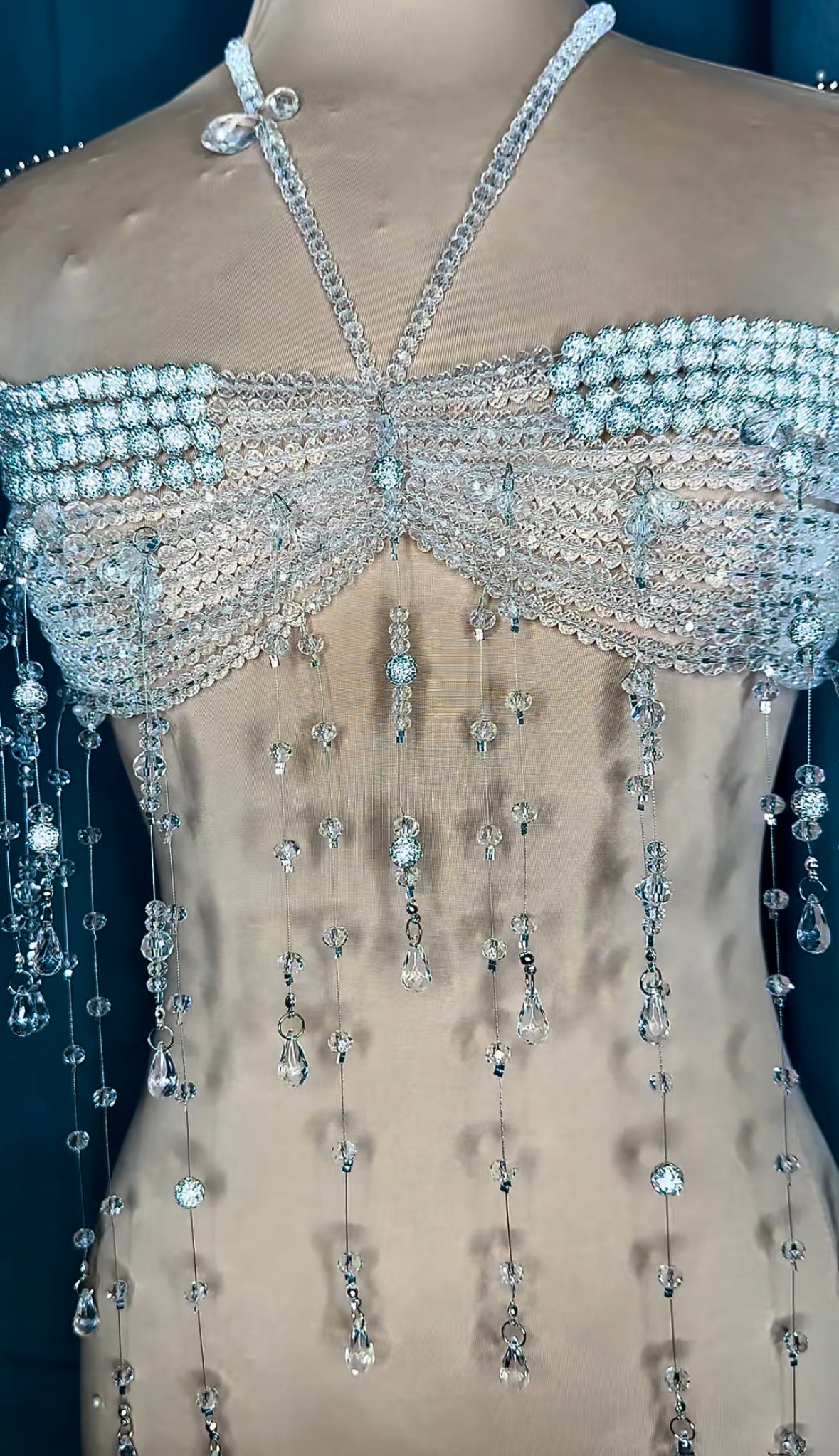 Crystal bralette